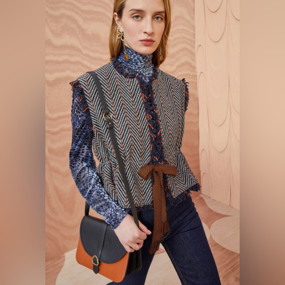 NWT Ulla Johnson tweed vest